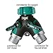 YEAHBEER 2 Way Hose Connector, with 3/4 Connector -