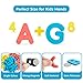 213 PCS Magnet Letters and Numbers Kit, Foam Magnetic Alphabet Letters with Magnetic Board and Storage Box, ABC Magnets Letters for Fridge, Alphabet Magnets for Kids Classroom Learning Spelling