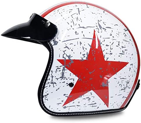 ジェットヘルメットレトロハーレーオートバイハーフヘルメットオープンフェイスヘルメットdot認定クルーザーチョッパースケートボードモペットパイロット3 4ヘルメットユニセックス大人衝突ヘルメット Tarunniketanpublicschool Com