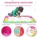 Water Doodle Mat, Aqua Magic Mat Water Drawing Mat Toddlers Painting Board Writing Pad Educational Learning Toy in 6 Colors with 2 Magic Pens for Boys Girls Age 2 3 4 5 6+ Years Old, 34