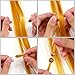 OPount 310 Pieces Dreadlocks Beads DIY Hair Braid Accessories with Natural Painted Wood Beads, Braid Rings Hair Hoops, Dreadlocks Beads and Hair Clips for Hair Decoration