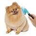 M&M Dog Brush & Cat Brush- Slicker Pet Grooming Brush- Shedding Grooming Tools (Small, Blue)