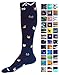 Compression Socks (1 pair) for Women & Men by A-Swift (Kitty, L/XL)