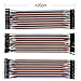 Multicolored Breadboard Dupont Jumper Wires – ALLUS J7011 120Pcs 3in1 Ribbon Cables Kit, Male to Male (M/M), Female to Female (F/F), Male to Female (M/F) for Arduino and Raspberry Pi