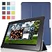 MoKo Ultra Slim Lightweight Smart-shell Stand Case for ASUS MeMo Pad Smart ME301 / ME301T 10.1 inch Android 4.1 Jelly Bean tablet, INDIGO