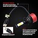AUXITO Automobile H7 LED Headlight Bulbs All-in-One Conversion Kit 6500K Cool White 72W 8000Lms Per Pair -New Version with US COB LED Chips Super Bright