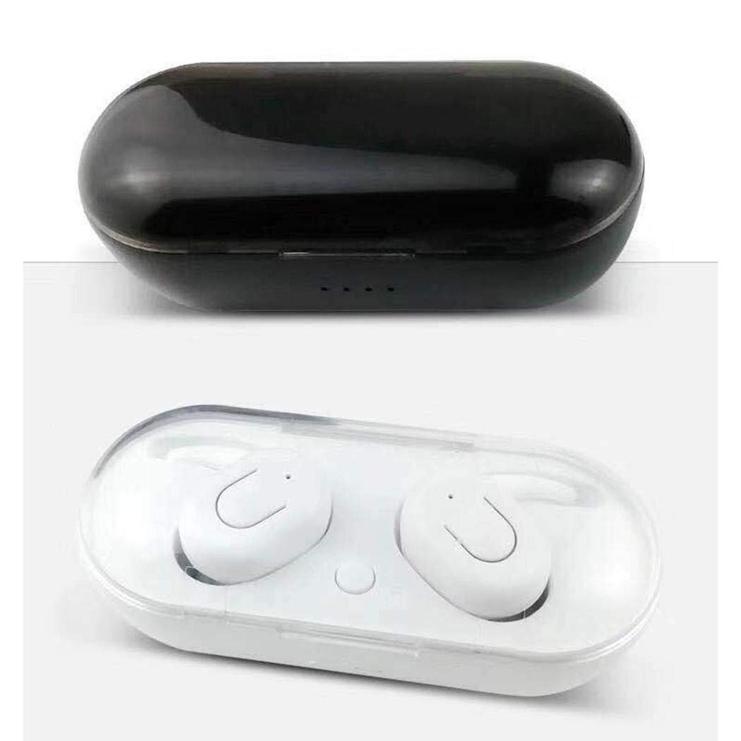 Junio1 Auricolari Wireless Accoppiamento Automatico Auricolare in-Ear Bluetooth con Custodia di Ricarica Cuffie