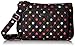 Vera Bradley Women's Cotton Little Hipster Crossbody Purse, Havana Dots, One Size