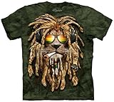 The Mountain, Smokin' Jahman T-shirt Adult, Green, SIZE: XX Large
