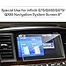 Infiniti Q70 QX60 QX70 QX80 8 Inch Car Navigation Screen Protector Glass,LFOTPP [9H] Tempered Glass Screen Protector Against Scratch High Clarity