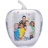 Neil Enterprises, Inc Apple Photo Snow Globe - Holds 2 Photos