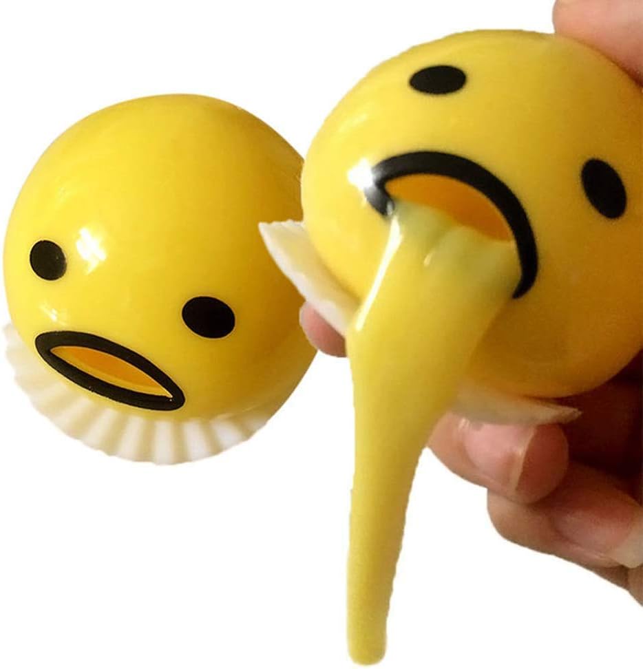 egg yolk stress ball