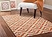 Garland Rug Southwest Area Rug, 5 x 7, Orange/Ivory