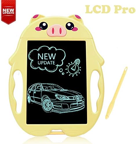 TENOL LCD Writing Board Updated Magna Drawing Board for 2-6 Years Old Kids with 2 Pens Cute Appearance Toys for Best Gifts