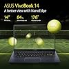 ASUS VivoBook M413DA Full HD 14 Inch Laptop (AMD Ryzen 7, 8 GB RAM, 512 GB SSD, Windows 10) Includes reversible USB 3.2…