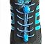 StoutGears Reflective No Tie Shoelaces Lock System - Elastic Shoe Laces for Sneakers - 1 Pair (Royal Blue)