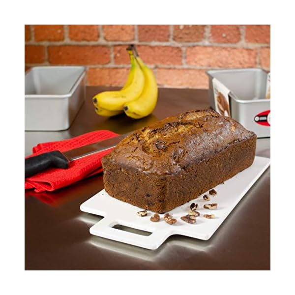 Fat Daddio's Anodized Aluminum Bread Pan, 7.75 x 3.75 x 2.5 Inch The