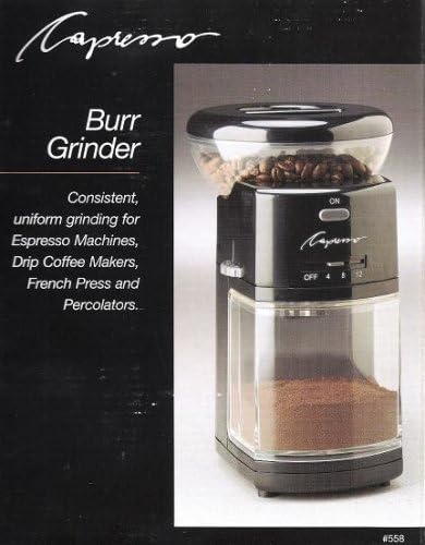 Capresso 558/01 Burr Coffee Grinder