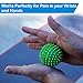 Jade Fitness Premium Mobility Exercise Balls - Immediately Relieve Pain From Muscle Knots & Tension - For Myofascial Release, Plantar Fasciitis, Trigger Point Therapy