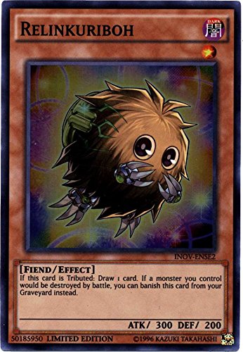 YuGiOh Invasion: Vengeance Special Edition Super Rare Relinkuriboh INOV-ENSE2
