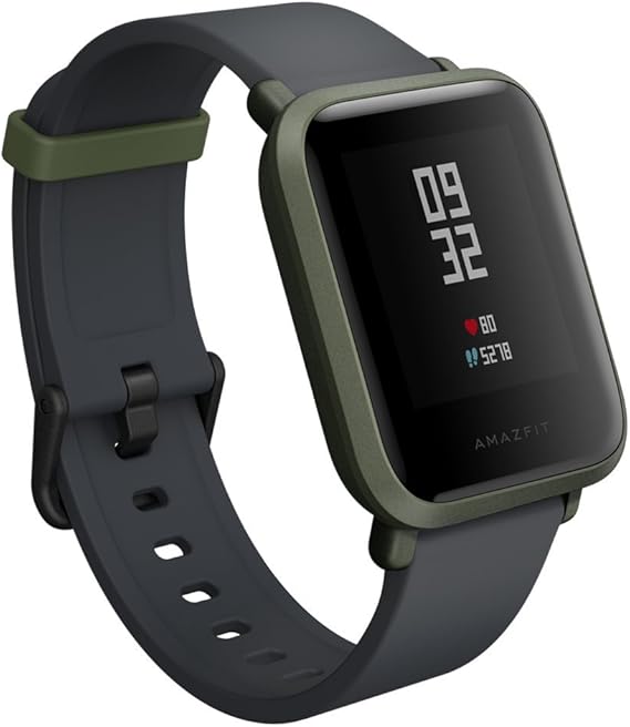 Amazon.com: Amazfit A1608G Bip Smartwatch (Kokoda green ...