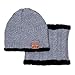 Wireless Beanie - Wireless Headphones Hat and Scarf Set for Winter Outdoor Men Women Warm Knitted Music Hat With Backpack - Built-in Microphone