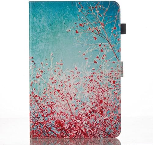 Galaxy Tab A 10.1 With S Pen Case,KingCool Elegant Sakura Design PU Leather Stand Wallet Protective Case Cover for Samsung Galaxy Tab A 10.1 with S pen P580 / P585 Tablet Only(Not fit for Tab A 10.1 T580/585)