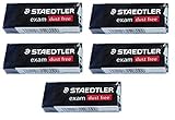 Staedtler Large Exam Dust Free Pencil Eraser (526 E20) Pack of 5 Erasers