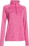 Under Armour UA Sideline Twisted Tech 1/4 Zip, Tropic Pink, Medium