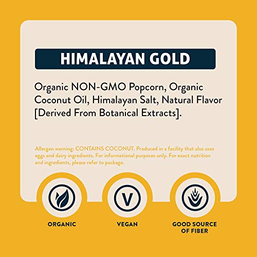 LesserEvil Organic Popcorn, Himalayan Gold - Image 3
