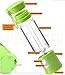 Portable Blender,Mini Personal Size Blenders for Smoothies and Shakes,USB Rechargeable Travel Juicer Cup Electric Fruit Juice Mixer with 6 Updated Blades for Travel, Sports, Kitchen,13.5Oz (Green)