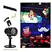 Halloween Lights Projector, LIGHTESS Outdoor Indoor Xmas Decorations Waterproof LED Landscape Spotlight for Xmas Theme Party Store Window and Gard