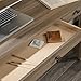 Sauder County Line Writing Desk, Salt Oak finish