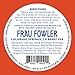 Frau Fowler MOUTH MEDIC Tooth Powder, Botanically Clean, Teeth-Whitening, Remineralizing, Sensitive-Teeth Treatment, (2 oz / 6+ Week Supply)