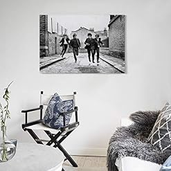 XYDQ Poster sur toile The Beatles en train de courir – Art mural – Impression moderne – Décoration de chambre de famille… - Les Beatles, Paul McCartney, John Lennon, RIngo Starr, George Harrison XYDQ Poster sur toile The Beatles en train de courir - Art mural - Impression moderne - Décoration de chambre de famille… – Image 5