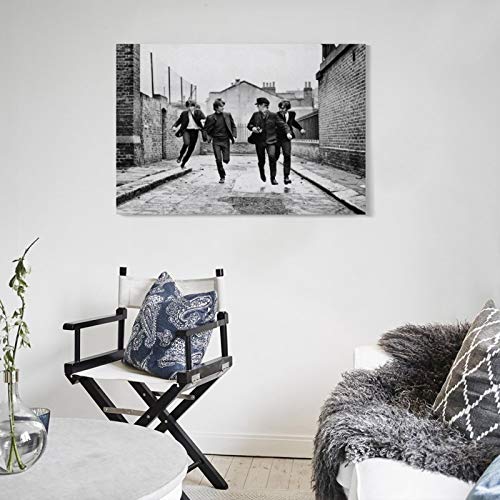XYDQ Poster sur toile The Beatles en train de courir – Art mural – Impression moderne – Décoration de chambre de famille… - Les Beatles, Paul McCartney, John Lennon, RIngo Starr, George Harrison XYDQ Poster sur toile The Beatles en train de courir - Art mural - Impression moderne - Décoration de chambre de famille… – Image 6