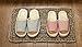 Bronze Times (TM) Unisex Vertical Stripes Indoor Cotton Flax House Slippers (C-beige)
