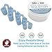 [Amazon Exclusive] Stop Snoring Solution – 9 Pieces in a Kit – 2 Types of Nasal Dilators 4 Sets Each & 2 in 1 Function Anti Snoring + Air Purifier Nose Vents/Plugs/Clips/Devices – Snore aid