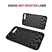 MoboZx iPhone 7 Plus case, [Premium Tempered Glass Screen Protector Included] Dual-Layer Slim Protective Anti-Slippery Scratch-Resistant Shockproof Bumper for iPhone 7 Plus (Combo_Black)