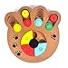 Pet Intelligence Toy PYRUS Eco-friendly Interactive Fun Hide and Seek Food Treated Wooden Pet Paw Puzzle Toy for small or midium dogs and cats.