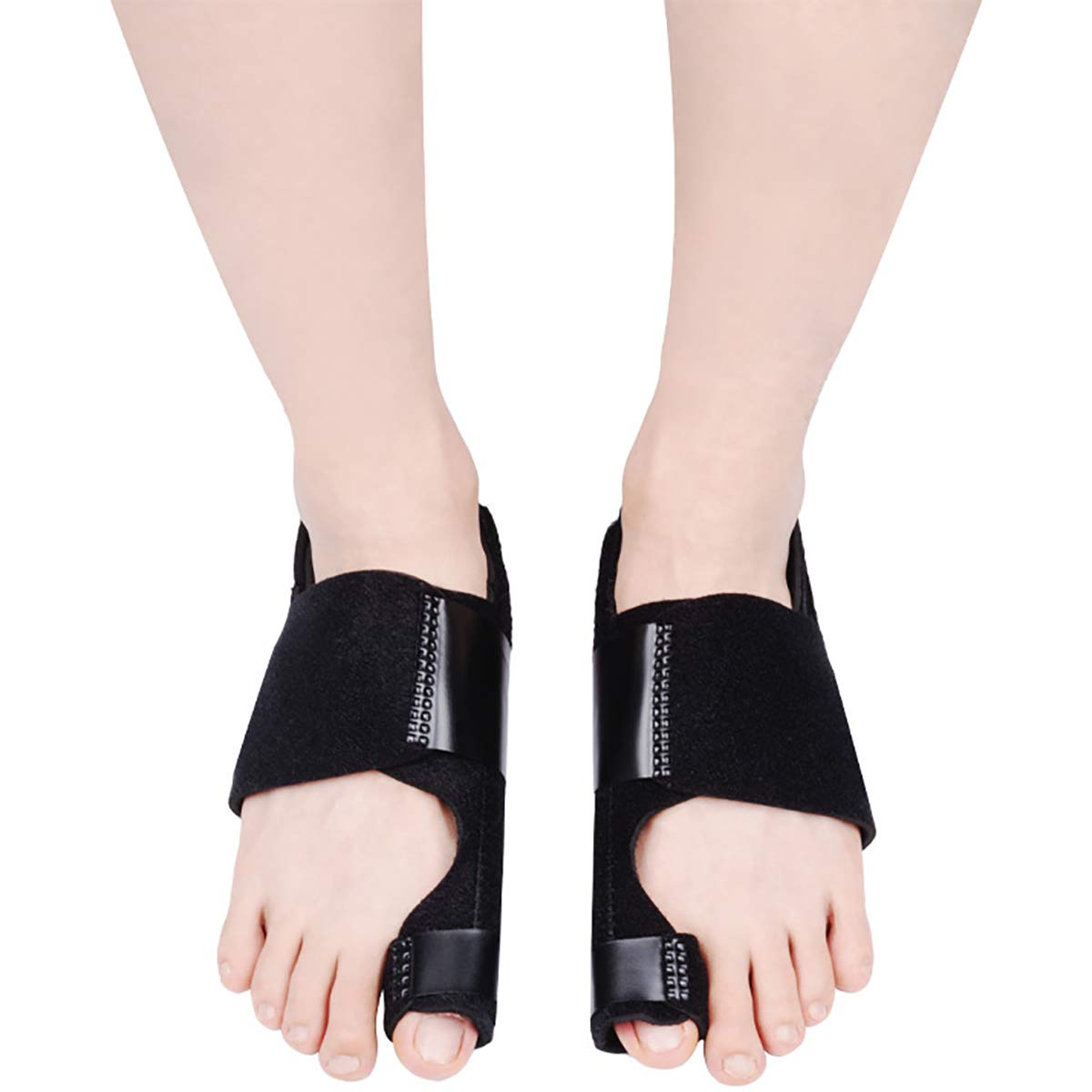 Hedume 2 Pack Bunion Corrector with Orthopedic Bunion Splint, Hallux Valgus Correction, Big Toe Straightener, Big Toe Separator Pain Relief, Day Night Support: Industrial & Scientific
