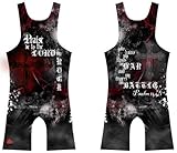 4-Time Psalm 144:1 Sublimated Wrestling Singlet: Youth and Mens sizes