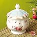 Jusalpha® Fine china floral vintage sugar and creamer set (Sugar and Creamer Set 01)