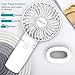 OPOLAR Battery Operated Handheld Fan with 5200 mAh Power Bank, Personal Fan with 5-18 Hours Running Time,3 Setting, Strong Wind, Quick Charge, for Travel, Camping and Outdoor Activities