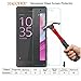 [3 Pack] Sony Xperia X Performance Tempered Glass, Nacodex Premium Tempered Glass Screen Protector Film 0.3mm 9H Hardness Bubble Free (For Sony Xperia X Performance)