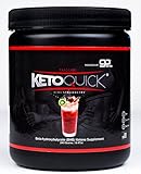 KetoQUICK - Exogenous Ketones - goBHB - Beta-hydroxybutyrate (BHB) Salts - Ketosis, OS Energy, Focus and Fat Burn - Ketogenic Diet - Ketone Strips - Your Perfect Keto Supplement Drink - Quick