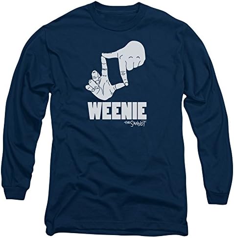 Sandlot L7 Weenie Mens Long Sleeve Shirt Navy Lg