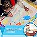 Fansteck Water Drawing Mat 60x40 inch, Large Water Doodle Mat with Storage Bag, Aqua Magic Doodle Mat with 26 Accessories, Educational Toys and Idea Gifts for Boys, Girls Age of 2 3 4 5 6 7 8