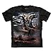 The Mountain Men's Reagan Velociraptor T-Shirt, Black, XL
