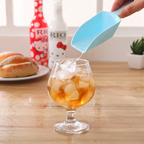 Fangfang Reusable Popsicle Frozen Ice Cream Pop Mold Maker Ice Cube Bin With 33 Ice Cubes (Green)